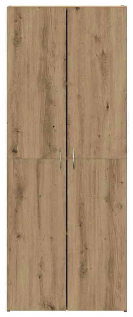 vidaXL Γραφείο Ντουλάπι με ράφι 2 pcs artisan δρυς 60 x 32 x 153