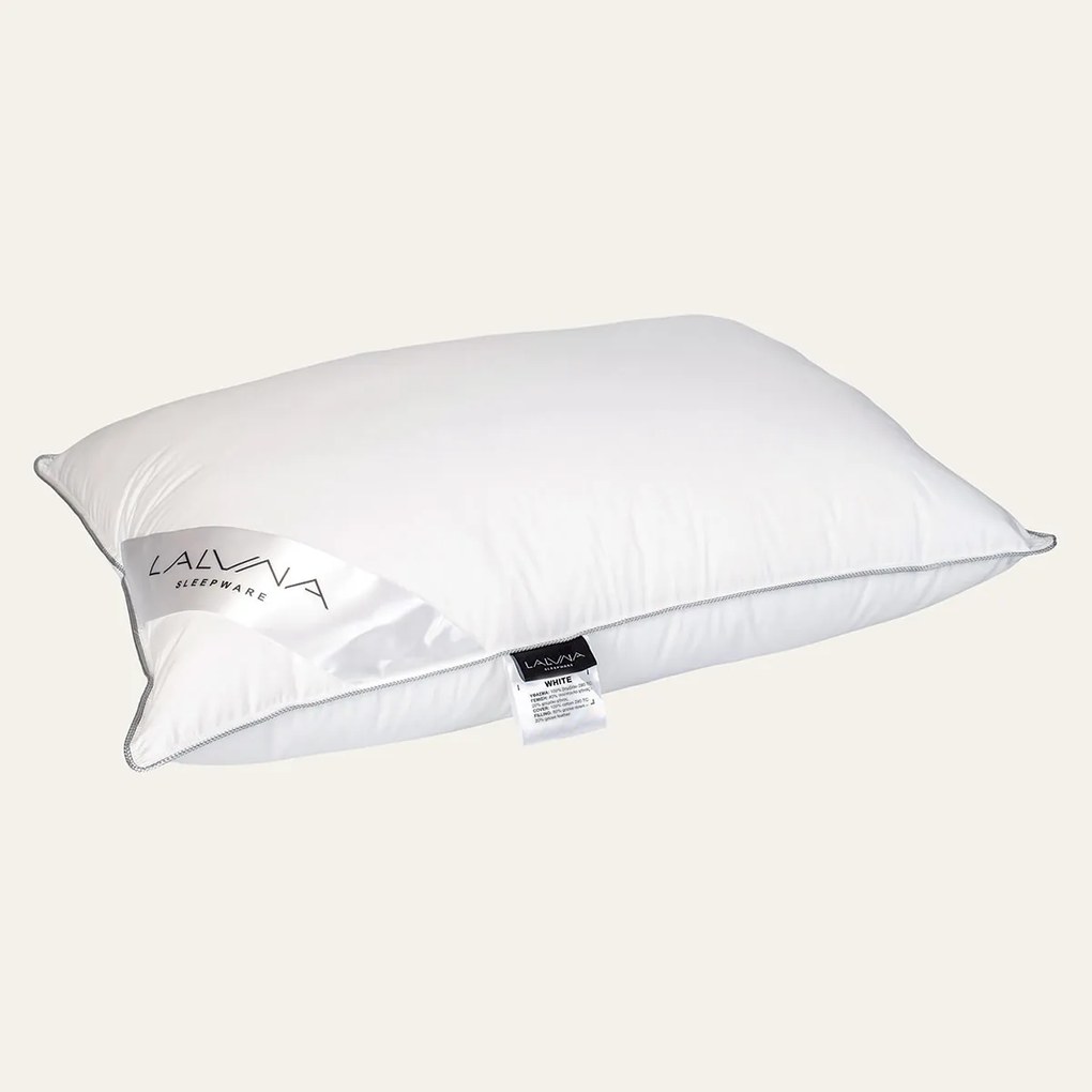 Μαξιλάρι Πουπουλένιο Μαλακό (50x70) La Luna White Pillow 80/20