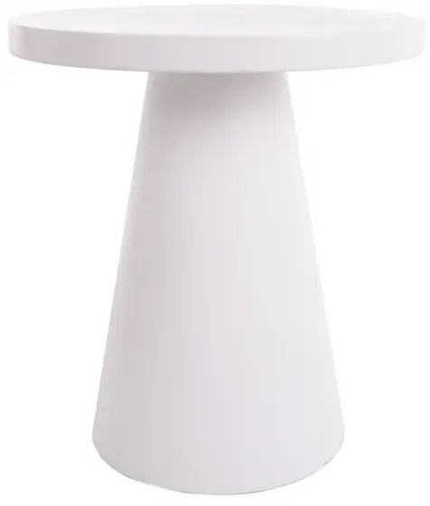 Τραπέζι από τσιμέντο λευκό 45 x 50 εκ.