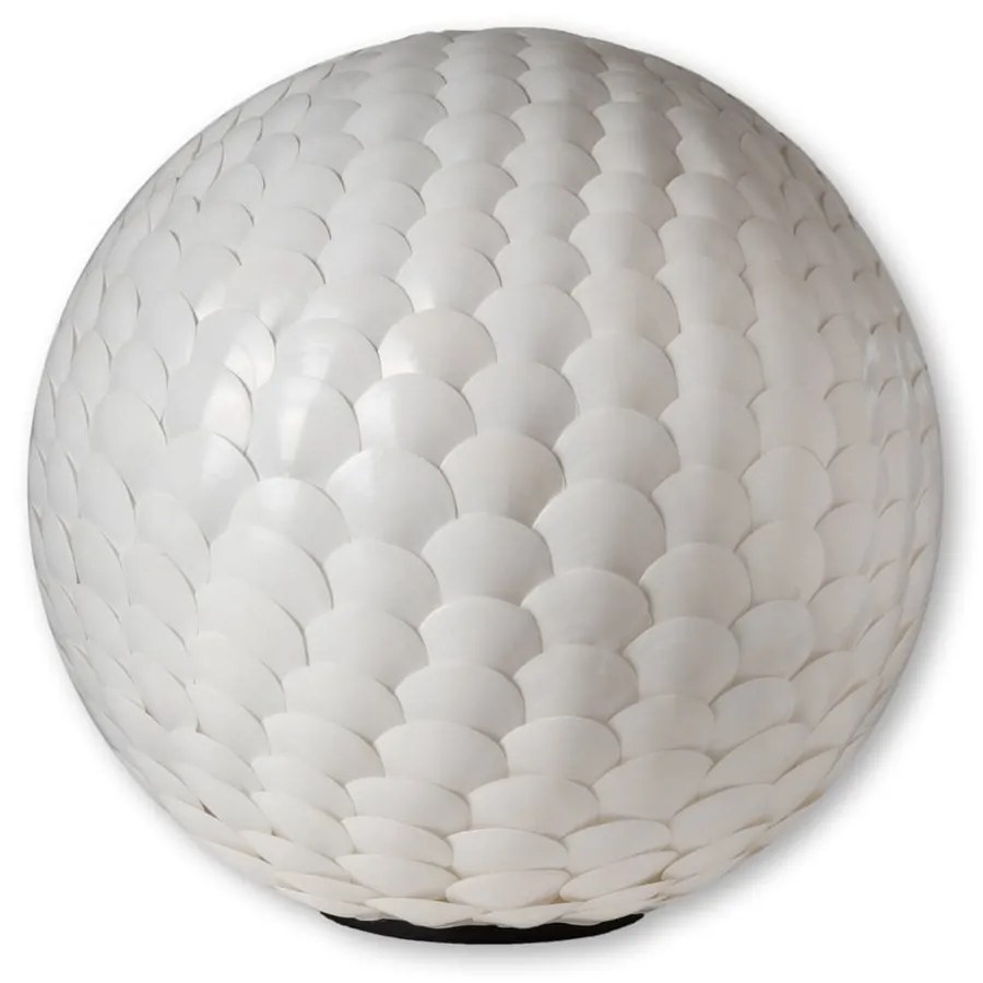 Table Lamp S Line Ø50cm Χειροποίητο Από Φυσικά Κοχύλια XL SS71-0091
