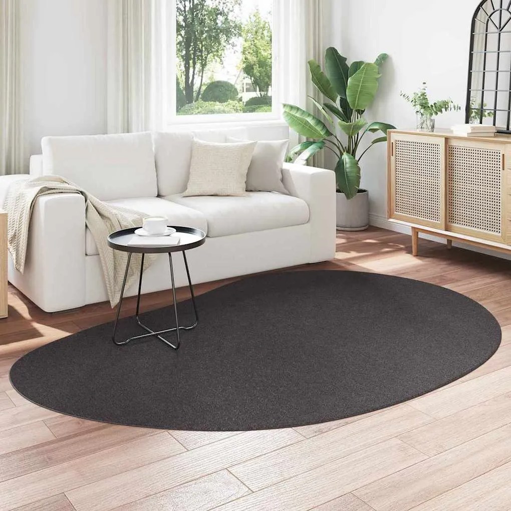 vidaXL Χαλί Ανθρακί 160 x 230 cm Πολυεστέρας