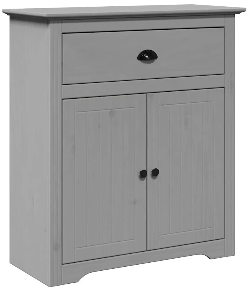 vidaXL Ντουλάπι διαδρόμου BODO Γκρι 80x35x90 cm