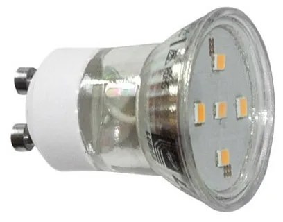 Adeleq Led Λάμπα Gu10 Mr11 Γυάλινο 2W 105ο Θερμό 3000Κ 5Τμχ 13-401200