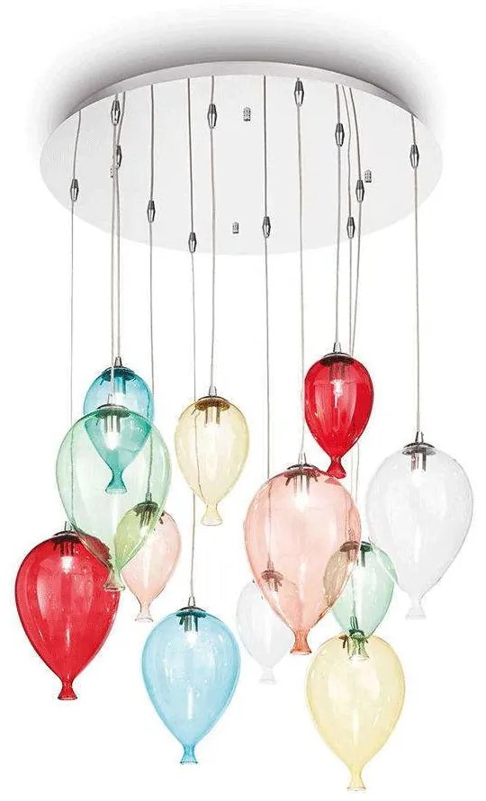 Φωτιστικό Οροφής Clown 100951 60x40/100cm 12xG9 28W Multi Ideal Lux