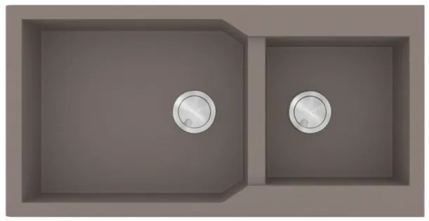 Sanitec Granite 803 Sienna Ένθετος Νεροχύτης 98 2B