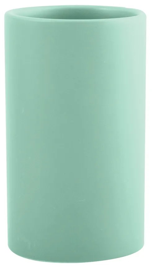 Ποτήρι Μπάνιου Κεραμικό Tube Matte Ice Green 7x11,5 - Spirella