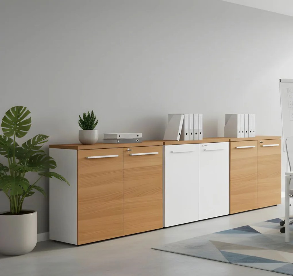 Ντουλάπι Luminis -Leuko-Kafe