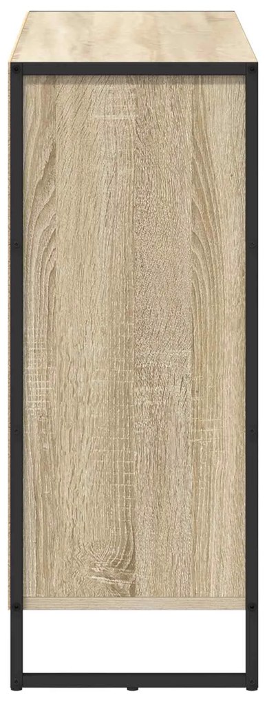 vidaXL Βοηθητικό ντουλάπι Σονόμα 96,5 x 30 x 75 εκ Επεξεργασμένο ξύλο