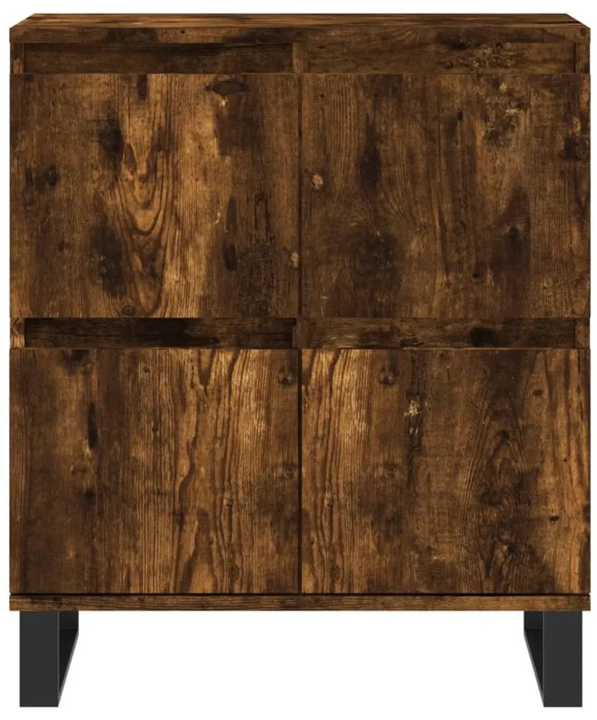 vidaXL Ντουλάπι Καπνιστή Δρυς 60x35x70 εκ. από Επεξεργασμένο Ξύλο