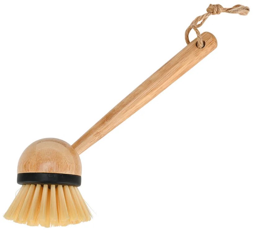 ESTIA ΒΟΥΡΤΣΑ ΚΑΘΑΡΙΣΜΟΥ ΠΙΑΤΩΝ ΧΕΙΡΟΣ BAMBOO ESSENTIALS 22.5x7cm