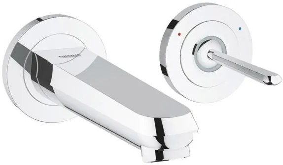 Μπαταρία νιπτήρος τοίχου Grohe Eurodisc Joy Cosmopolitan-Μήκος 17 εκ.