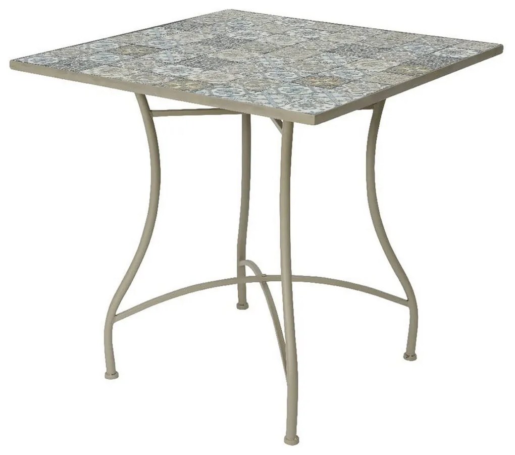 Τραπεζαρία EDM Bistro Καφέ 78 x 78 x 77 cm