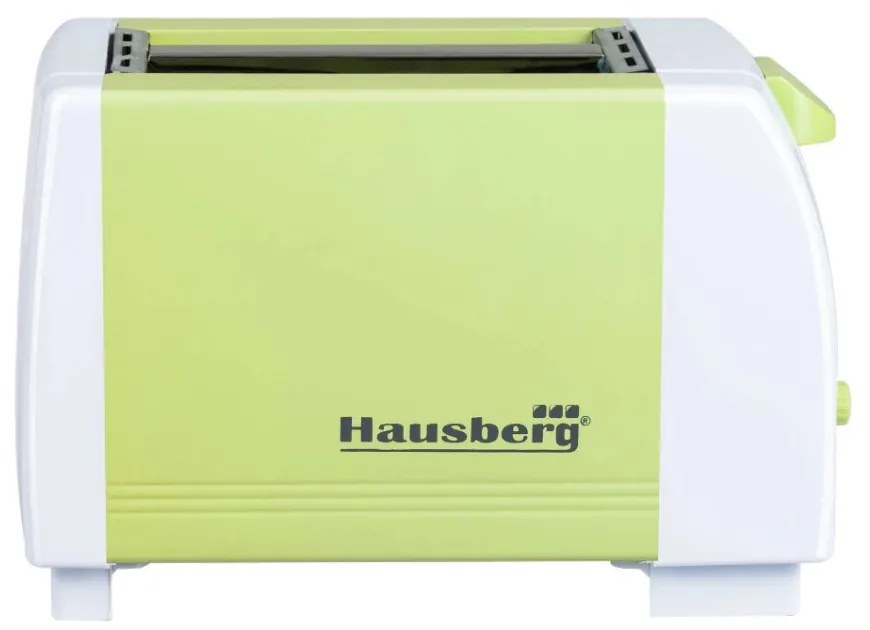 Hausberg HB-150VR Φρυγανιέρα 2 Θέσεων 750W Πράσινη