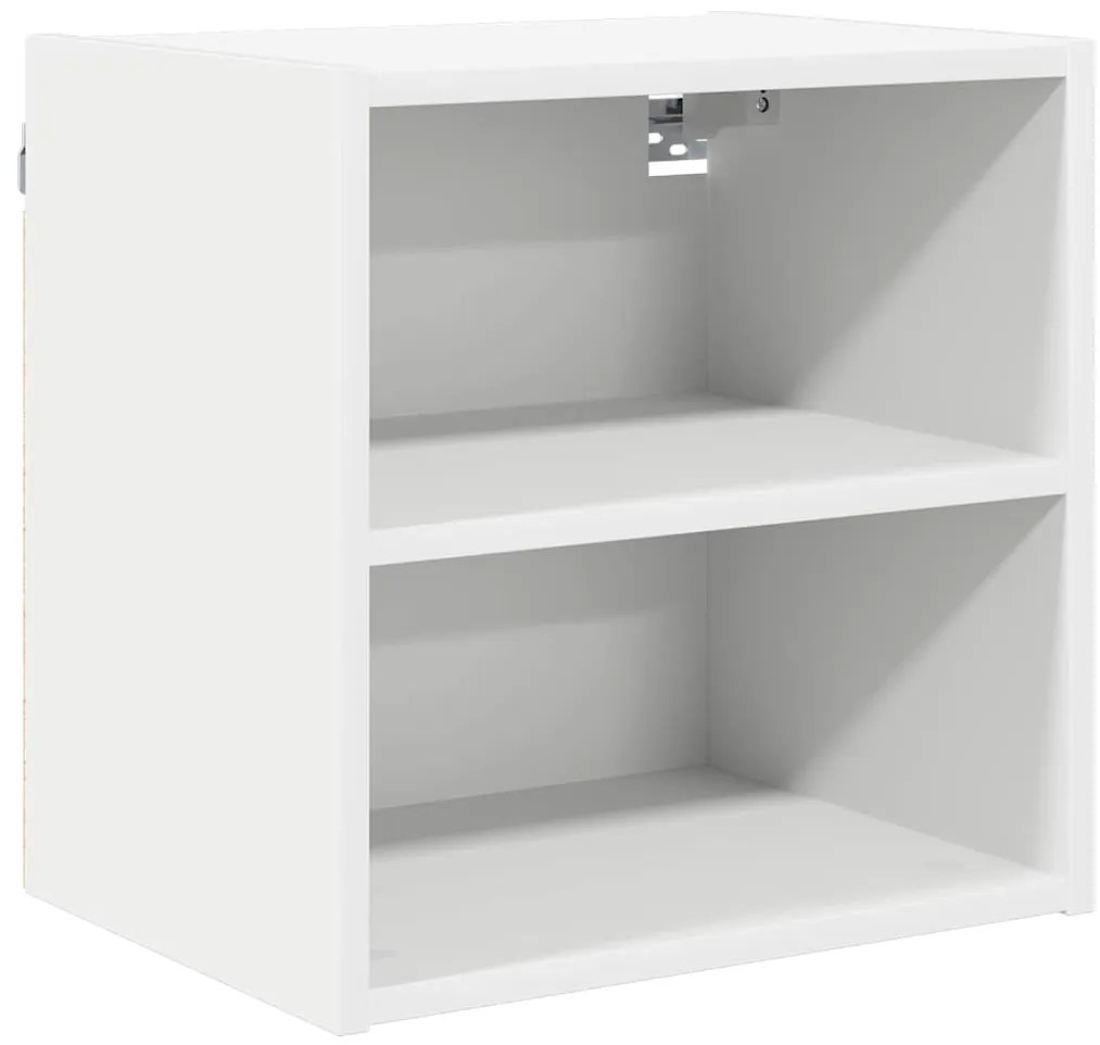 vidaXL Κρεμαστό ντουλάπι Λευκό 40 x 29,5 x 40 εκ. Επεξεργασμένο ξύλο