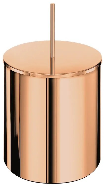 Χαρτοδοχείο Rose Gold 24K 5lt Ø20,5*H40 εκ. Sanco Waste Bins 90606-A06