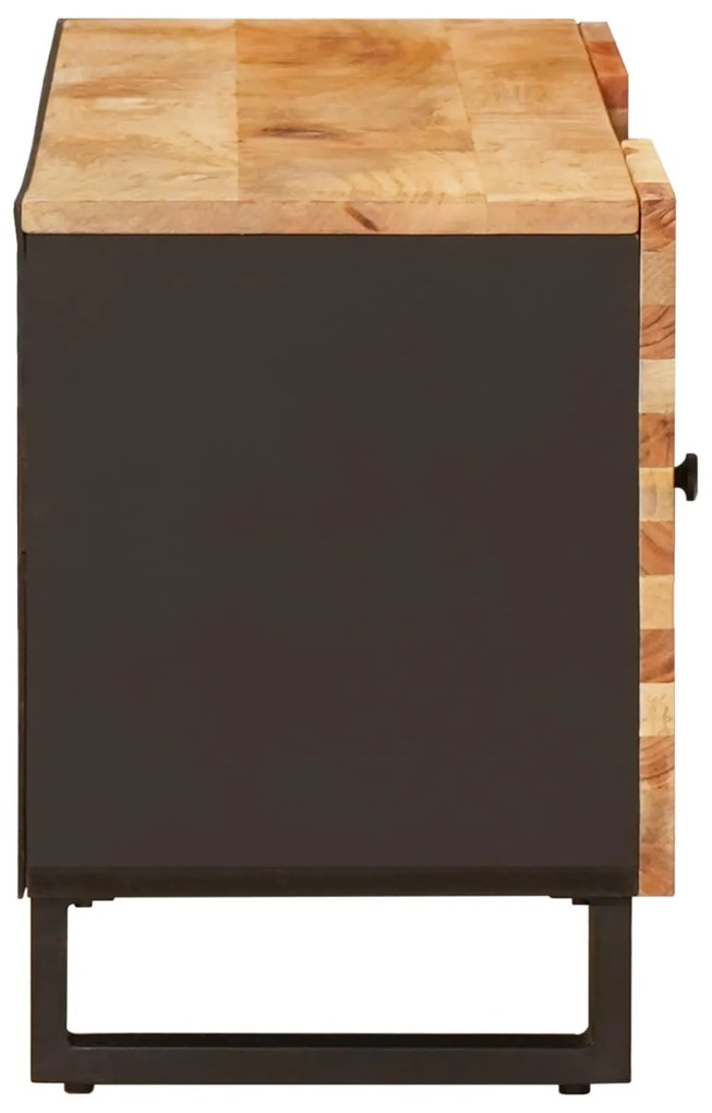 vidaXL Ντουλάπι TV Καφέ 105 x 33,5 x 46 εκ. Στερεό ξύλο μάνγκο