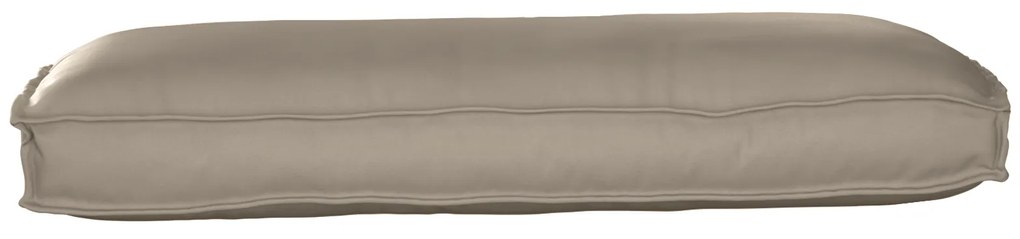 vidaXL Μαξιλάρι παλέτας για κάθισμα / πλάτη Taupe 120 x 50 x 12 εκ.