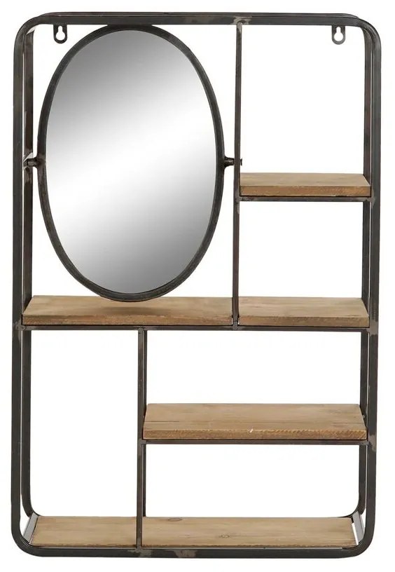 Ράφια DKD Home Decor Ξύλο Μέταλλο Ξύλο MDF 39,5 x 13,5 x 60 cm