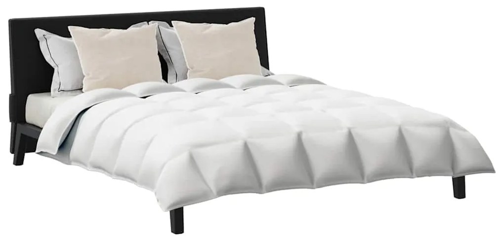 vidaXL Σετ Παπλωμάτων με μαξιλάρι 3 pcs Λευκό Φτέρος