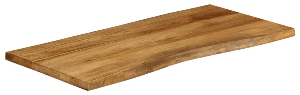 vidaXL Επιφάνεια Τραπεζιού 120x60x3,8 εκ. Live Edge Μασίφ Ξύλο Μάνγκο