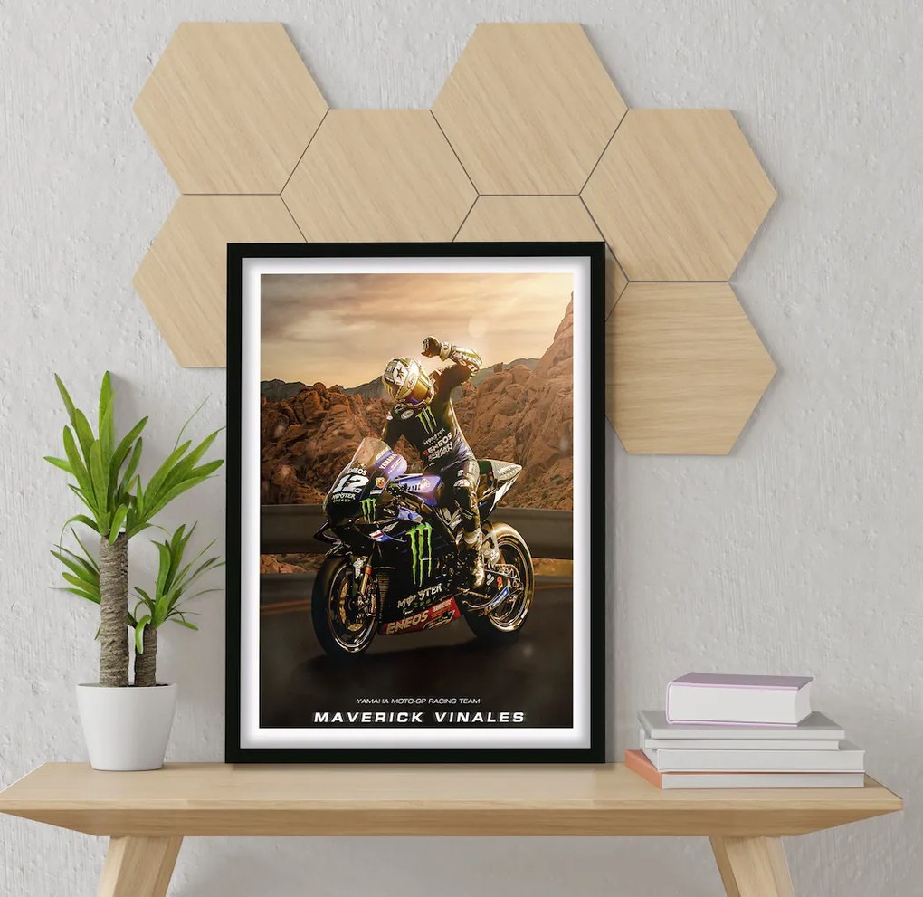 Πόστερ &amp; Κάδρο MotoGp GP011 30x40cm Εκτύπωση Πόστερ (χωρίς κάδρο)