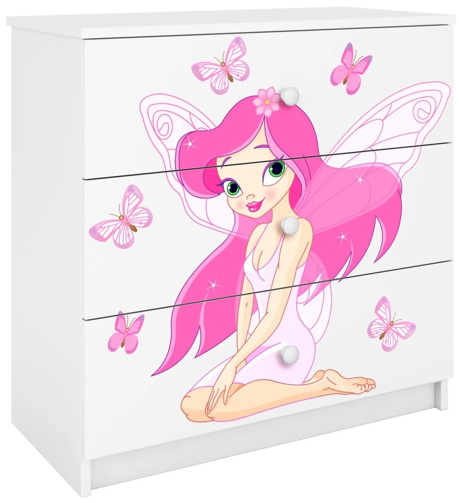 Συρταριέρα Babydreams Cartoon-Leuko-Fairy with butterflies