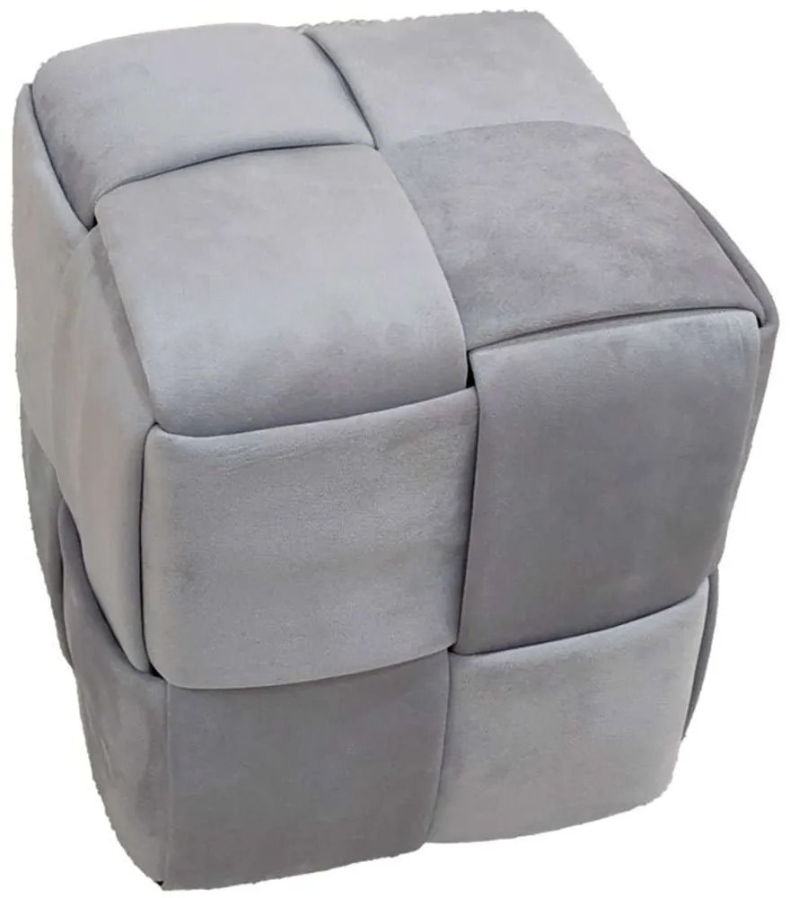 Σκαμπό Jisko 257-000029 38x38x40cm Grey