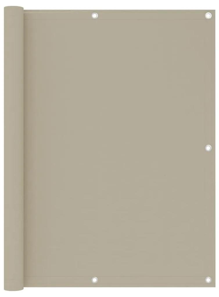 Διαχωριστικό Βεράντας Μπεζ 120 x 400 εκ. Ύφασμα Oxford - Μπεζ