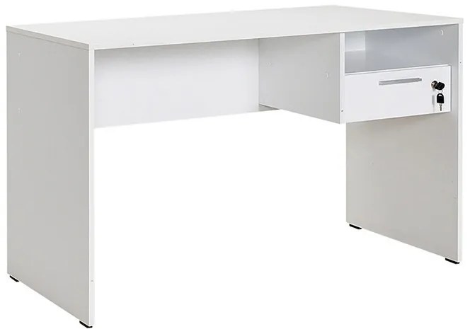 Megapap Γραφείο Εργασίας Concept Από Μελαμίνη Λευκό