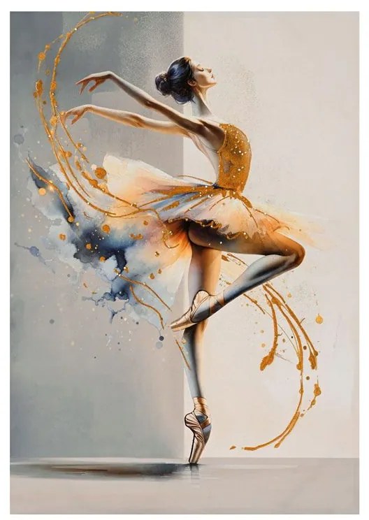 Πίνακας σε καμβά Dancito Inart 70x2.5x100εκ