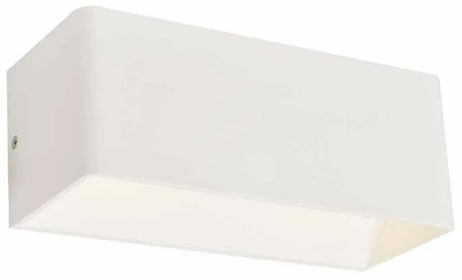 Απλίκα Τοίχου LED Aca Nephele L350374L White Matt