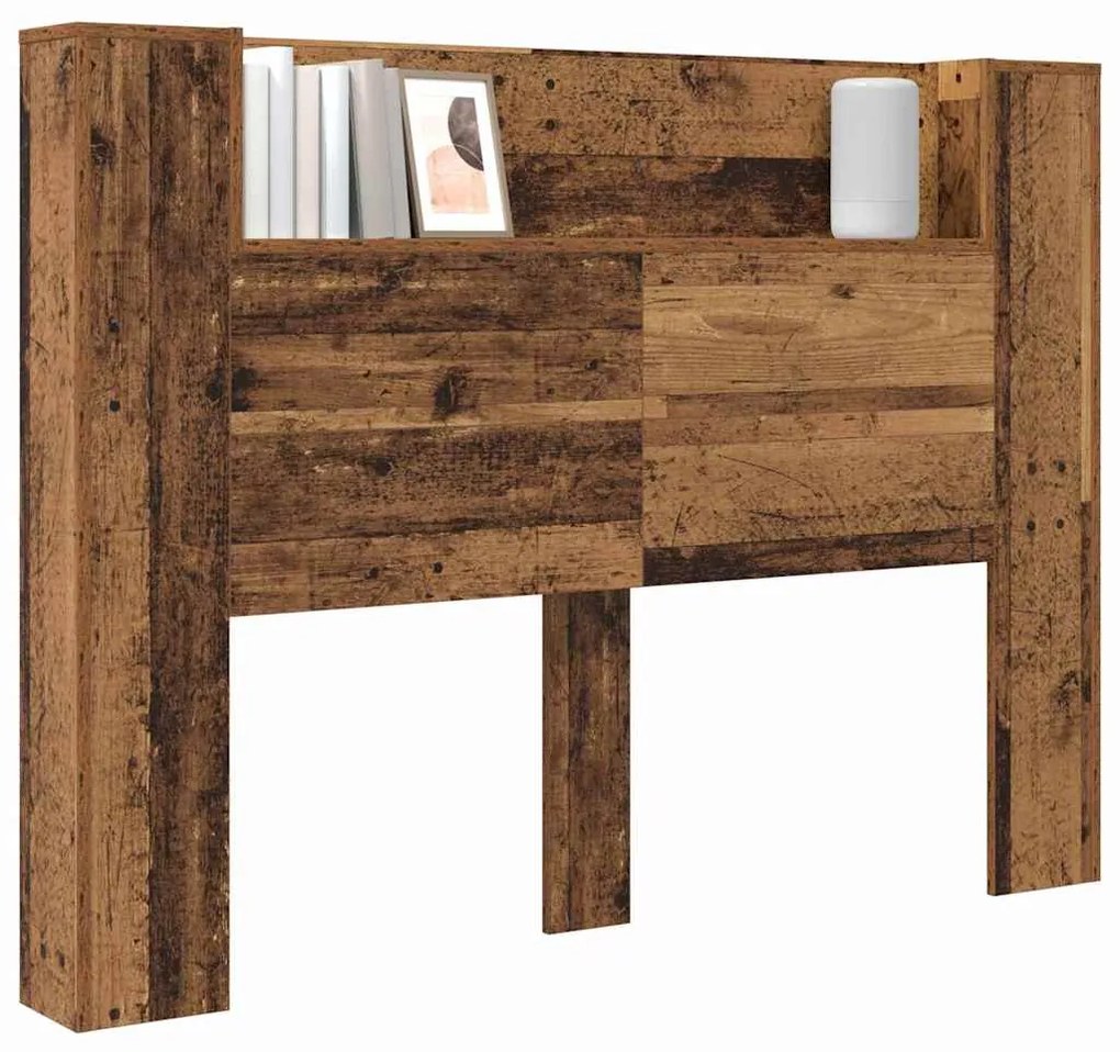 vidaXL Κεφαλάρι Παλιό ξύλο 140 x 17 x 104,5 εκ Επεξεργασμένο ξύλο