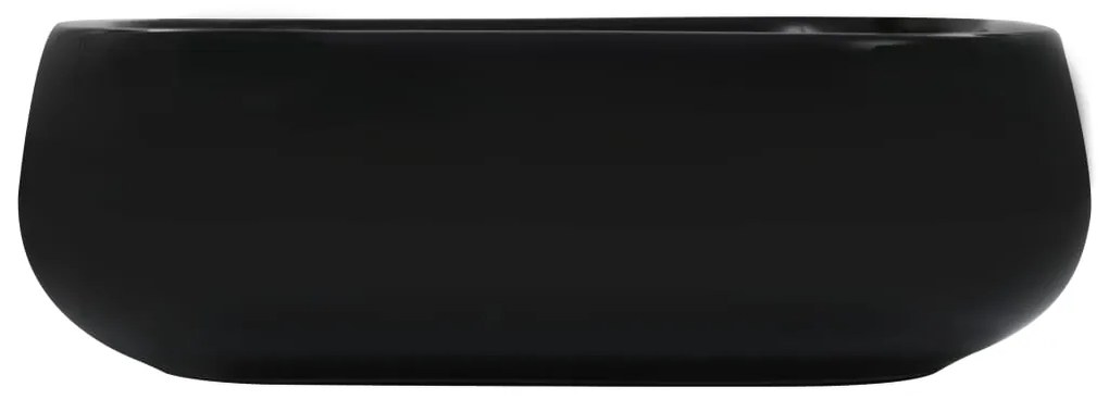 vidaXL Νιπτήρας Μαύρος 44,5 x 39,5 x 14,5 εκ. Κεραμικός