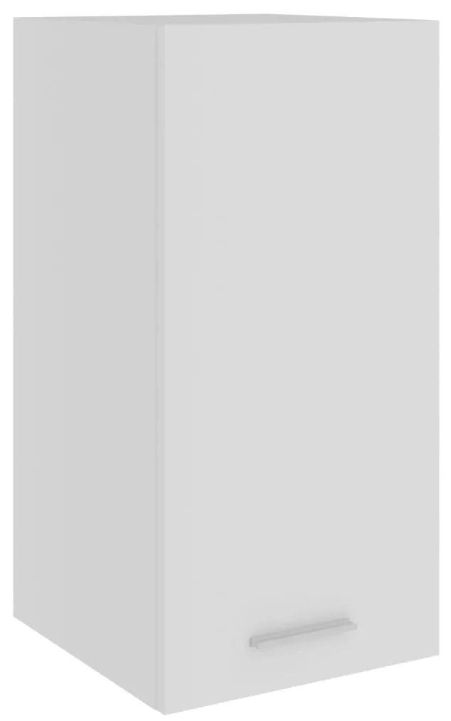 vidaXL Κρεμαστό Ντουλάπι "Lyon" Λευκό 29,5x31x60 εκ. από Τεχνητό Ξύλο