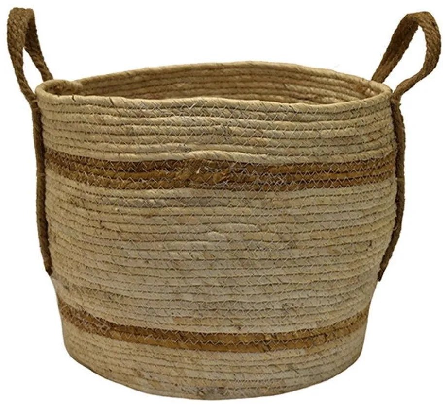 Καλάθι Ψάθινο 00.06.67532 32x30cm Natural Mat