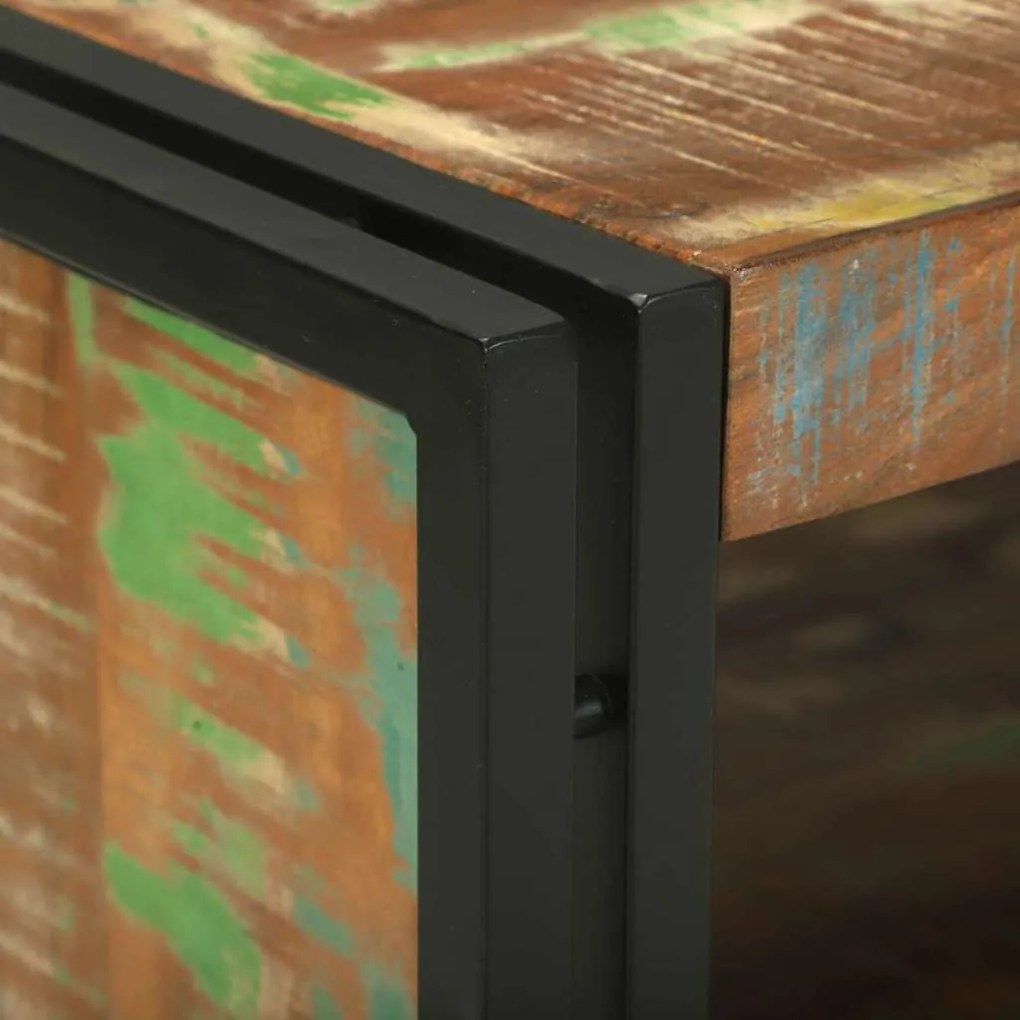 vidaXL Τραπεζάκι σαλονιού 90 x 50 x 38 εκ Στερεό Ανακτηθέν Ξύλο