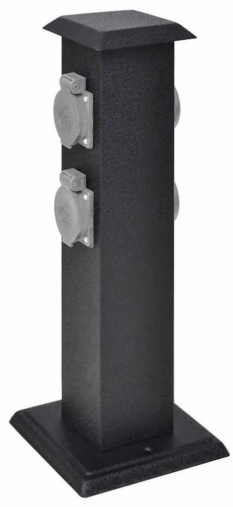 Πολύπριζο κήπου Μαύρο