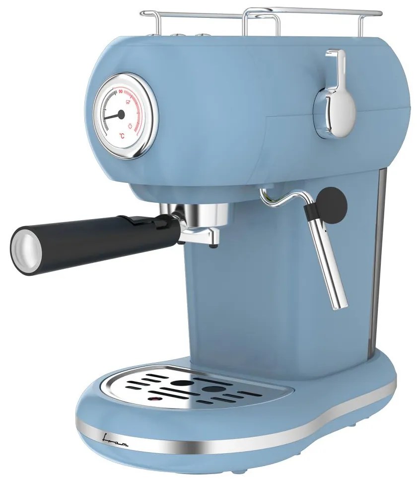 Fram FEM-D15RBL Ημιαυτόματη Μηχανή Espresso για Αλεσμένο Καφέ 1100W , 15 Bar