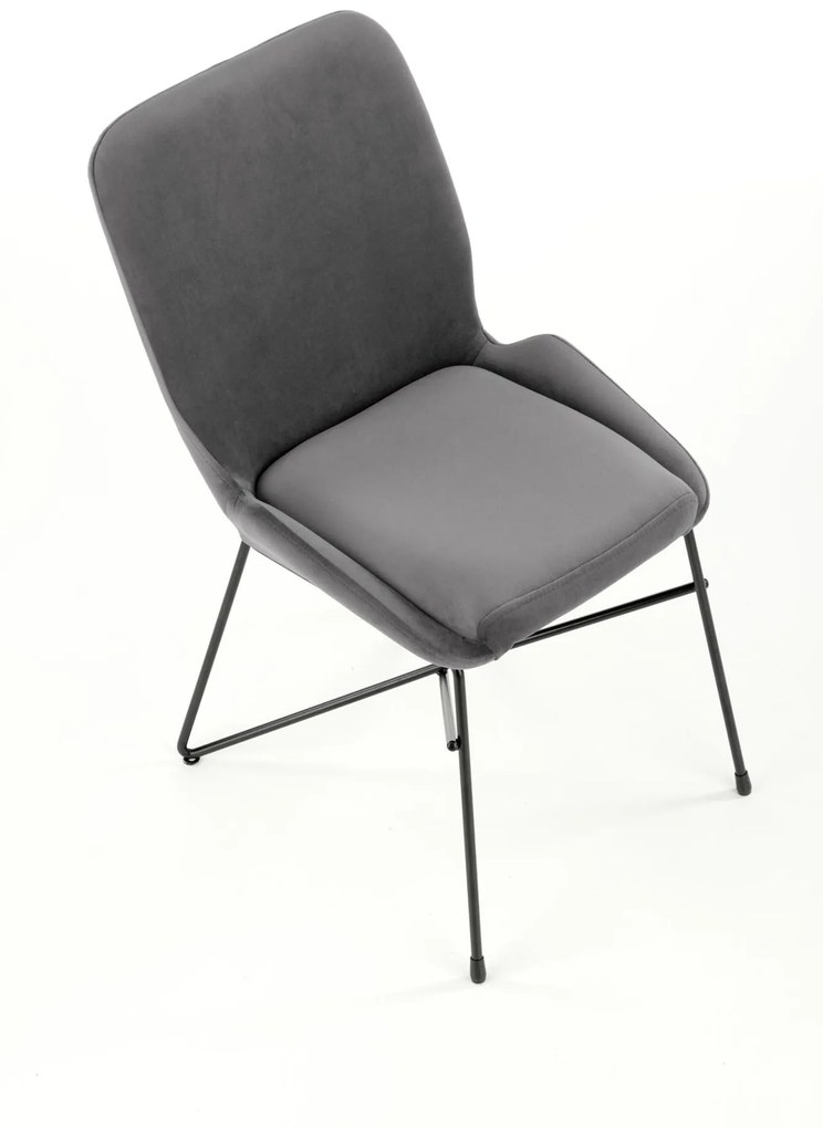 K454 chair color: grey DIOMMI V-PL-K/454-KR-POPIELATY