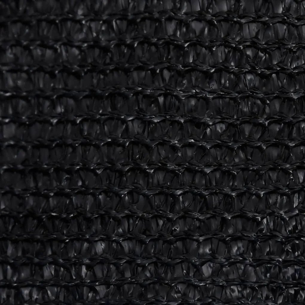 Πανί Σκίασης Μαύρο 4 x 4 x 4 μ. από HDPE 160 γρ./μ² - Μαύρο