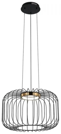 Κρεμαστό Φωτιστικό Οροφής LED 9W IP20 3000K Igor 4303700 Viokef-4303700-Μπρονζέ 4303700