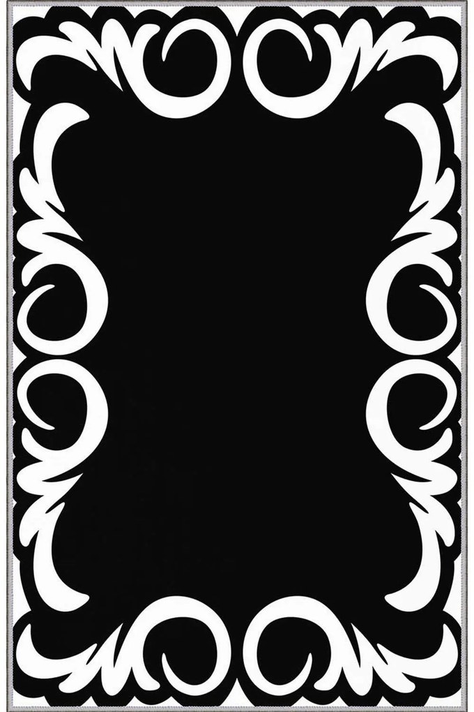 Χαλί EEXFAB874 Black-White Conceptum Hypnose 120X180cm