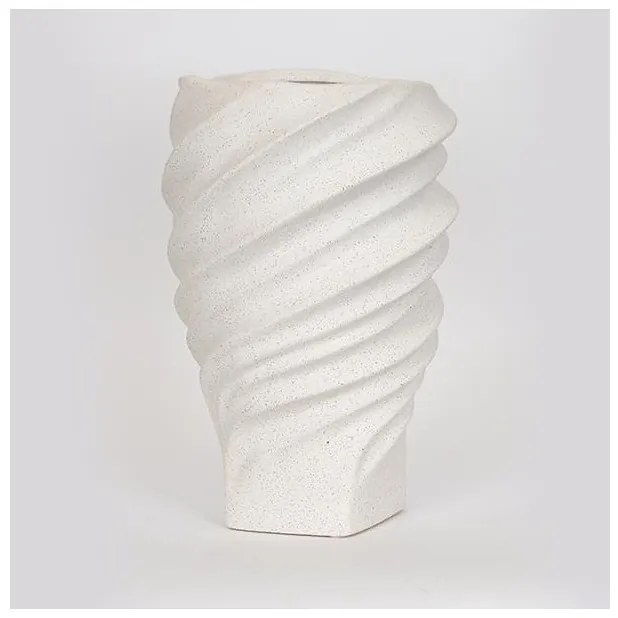 Βάζο Κεραμικό Λευκό 20x20x31cm 752-20297 Estheti-752-20297-Λευκό 752-20297