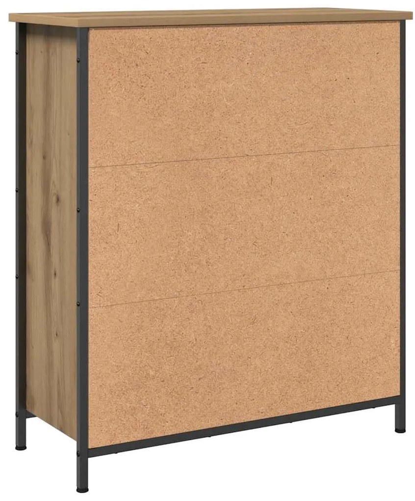 vidaXL Ντουλάπι Αρτισιανή Δρυς 70 x 30 x 80 εκ. από Επεξεργ. Ξύλο