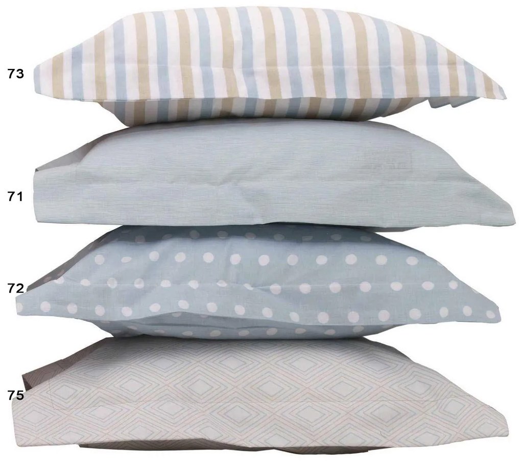 Βρεφικό Σεντόνι Baby Mix &amp; Match 75 Beige - Ciel Anna Riska Λίκνου 80x100cm Χωρίς Λάστιχο 100% Βαμβάκι