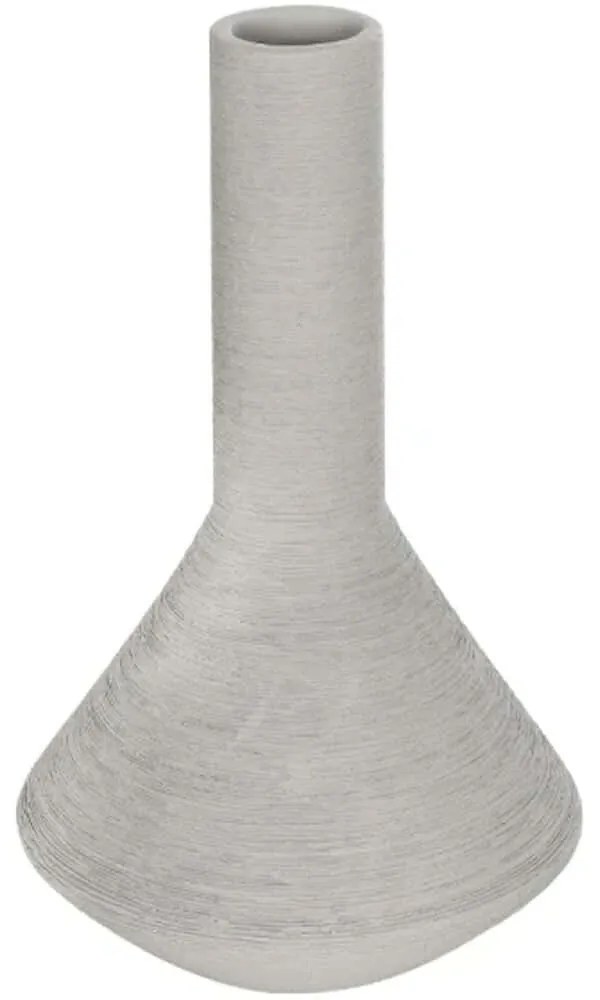 Βάζο Barbados 21284 16x16x25cm Grey GloboStar Κεραμικό