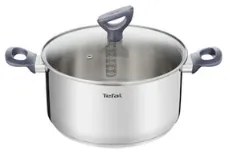 Tefal Daily Cook Βαθιά Ανοξείδωτη Κατσαρόλα 5.36lt / 24cm G7124645