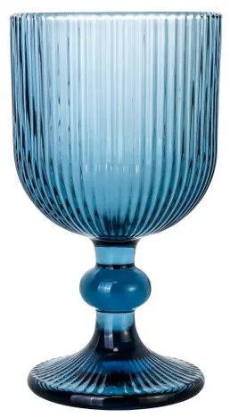 Σετ Ποτήρια Κρασιού 6τμχ Γυάλινα Noris Blue 250ml CRYSPO TRIO 52.501.54