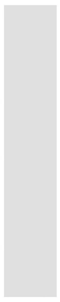 Βιβλιοθήκη/Διαχωριστ. Χώρου Γυαλ. Λευκό 80x30x166εκ Μοριοσανίδα - Λευκό