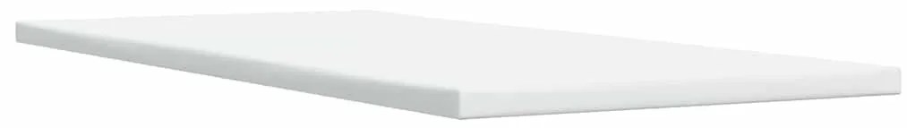 vidaXL Κρεβάτι Boxspring με Στρώμα Ανοιχτό Γκρι 100x200 εκ. Βελούδινο